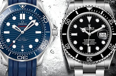 omega seamaster vs rolex submariner